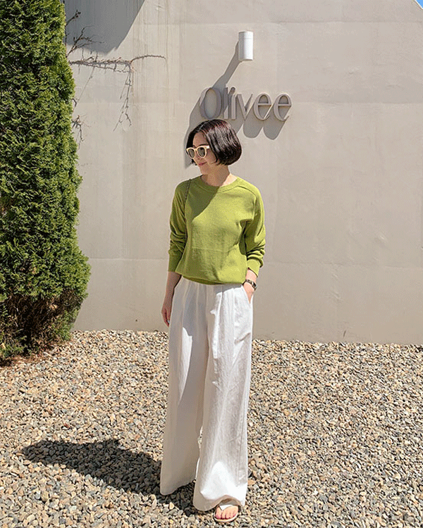 마레 핀턱 와이드 Pants