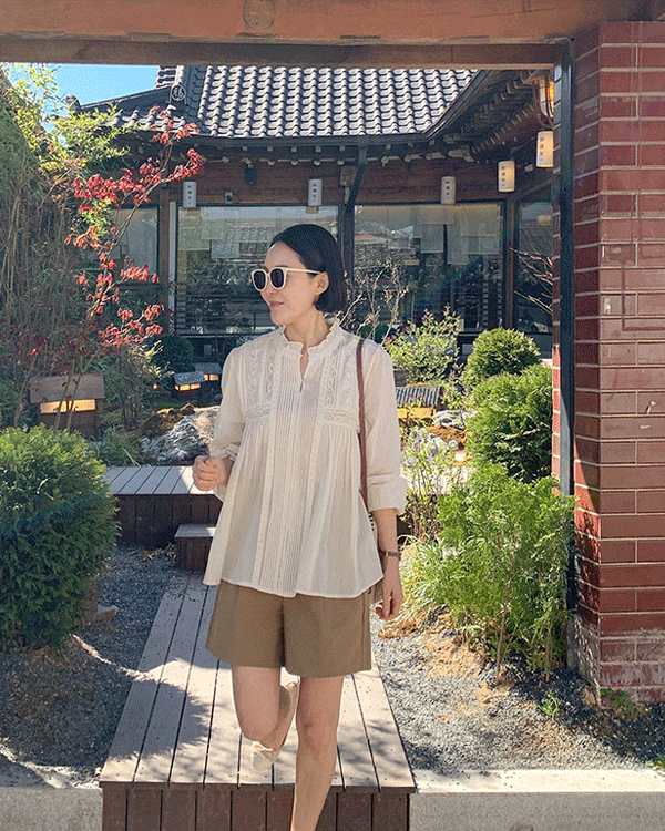 이자벨 Race Blouse