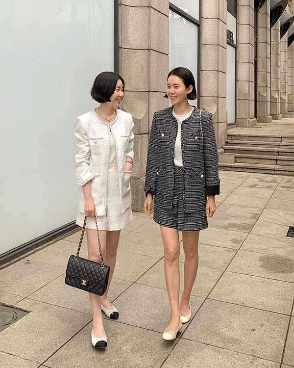 르마인-럭스 Tweed Jacket