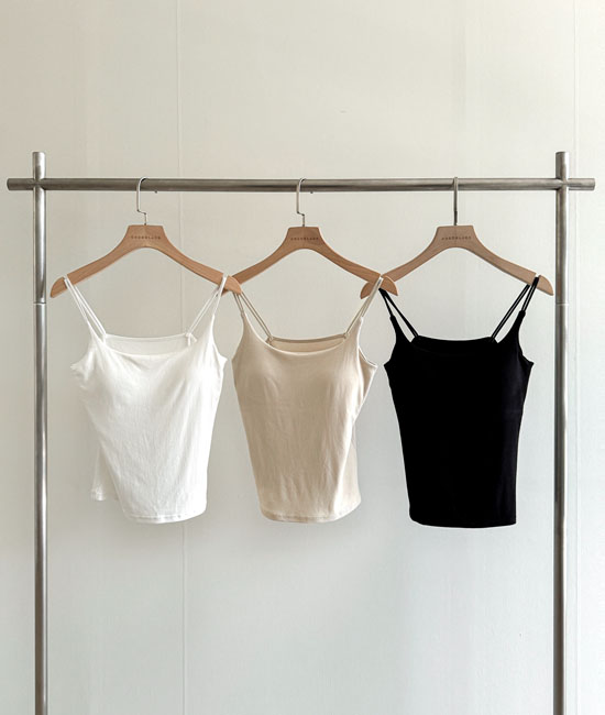 tank top with built-in cups