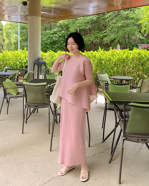 양사선 Pleats Blouse