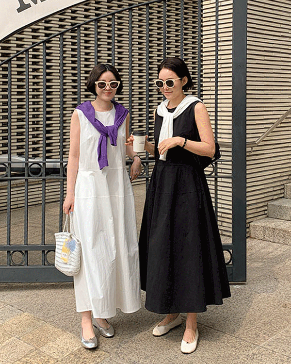 보니 Sleeveless shirts One Piece