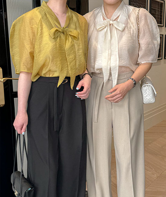 로엣 타이 Blouse