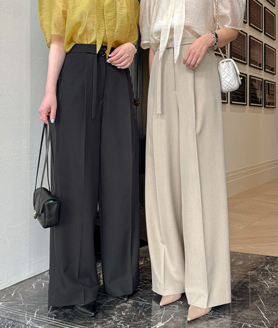 르마인-띠어 Belt Slacks