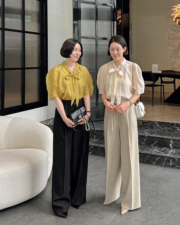 르마인-띠어 Belt Slacks