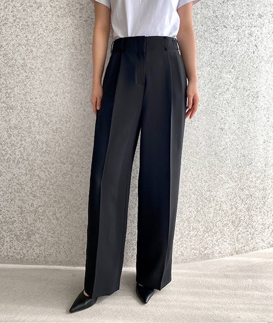 비죠 투핀턱 Slacks
