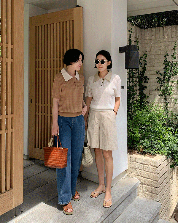 color combination Linen Kara Knit