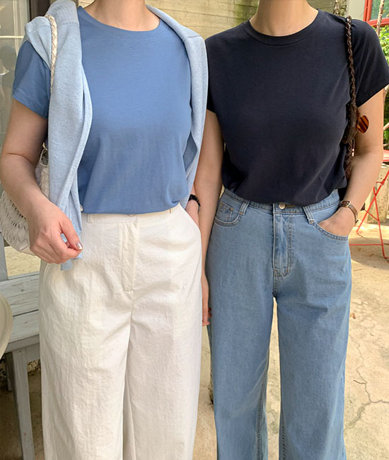 Summer Cotton span Short T shirts
