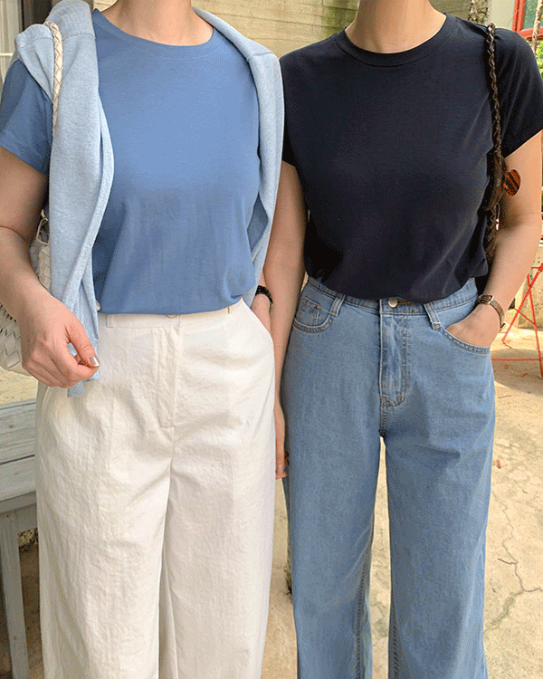 Summer Cotton span Short T shirts