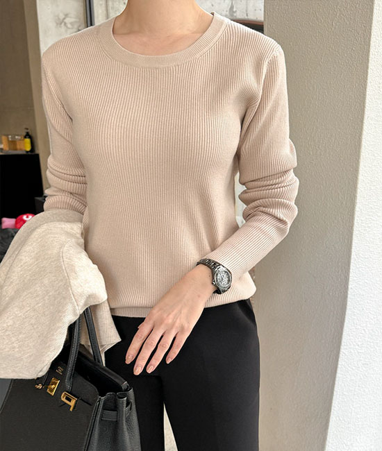 Corrugated Round Knit