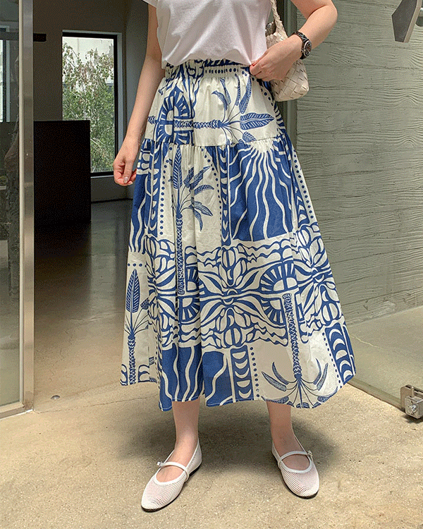 로하 나염 Skirt