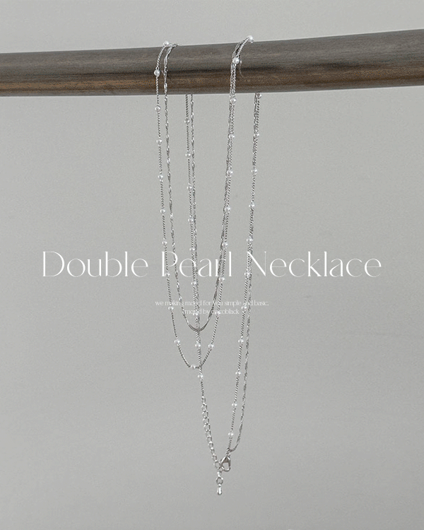 double pearl Necklace