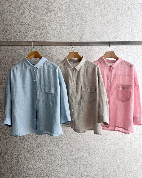 메종 Linen100 Shirt