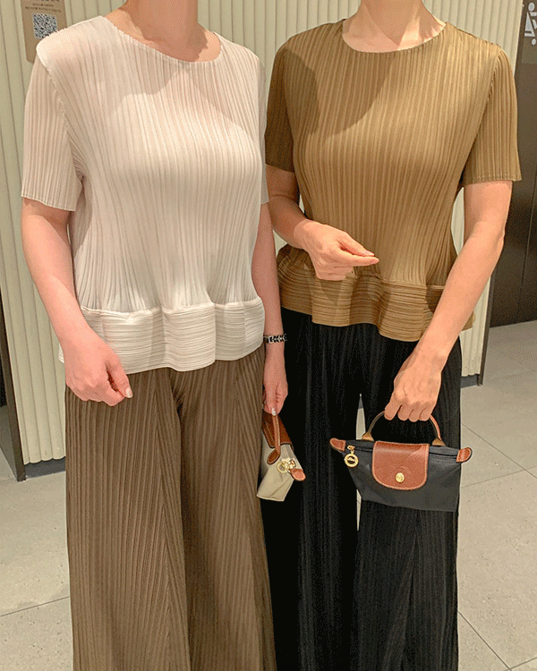 셀리 Pleats Blouse