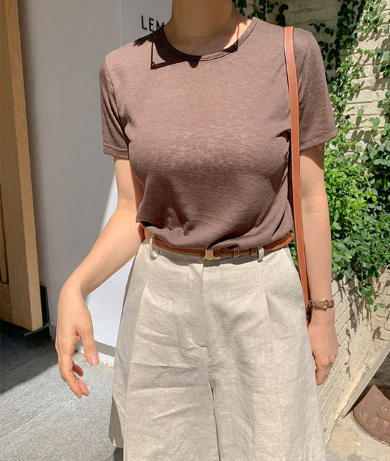 쿨 슬라브 Short T shirts