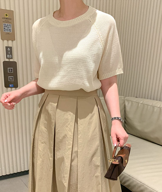 쿨터치 Short-sleeve Knit