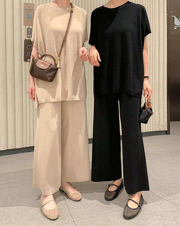 Summer 데일리 Knit Pants