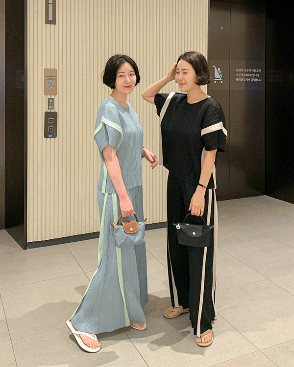 line Pleats Set