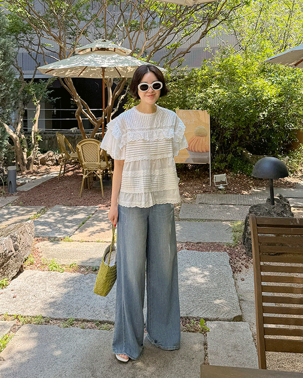 초경량 쿨 Denim Pants
