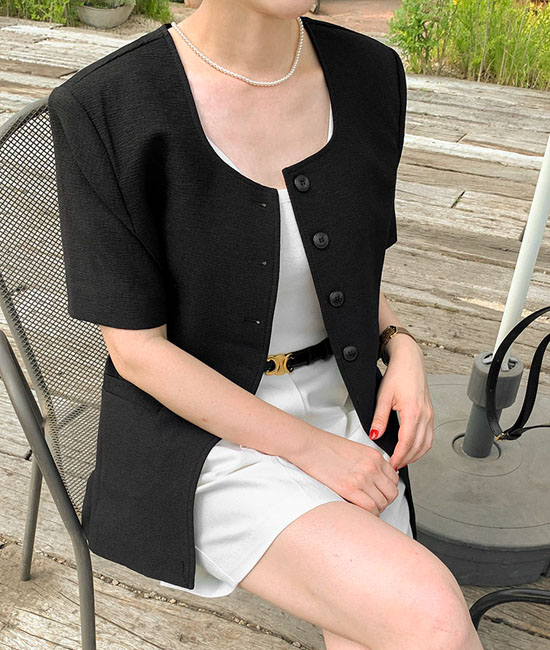 스퀘어 Short-sleeve Jacket