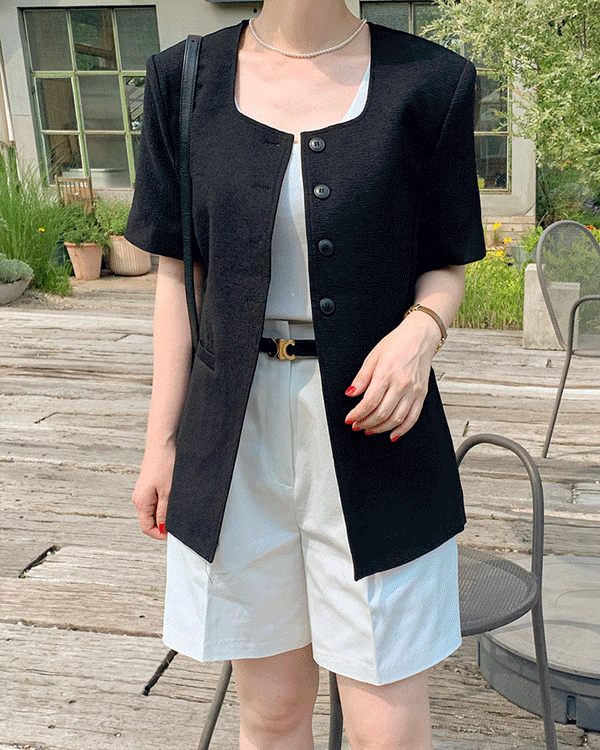 스퀘어 Short-sleeve Jacket