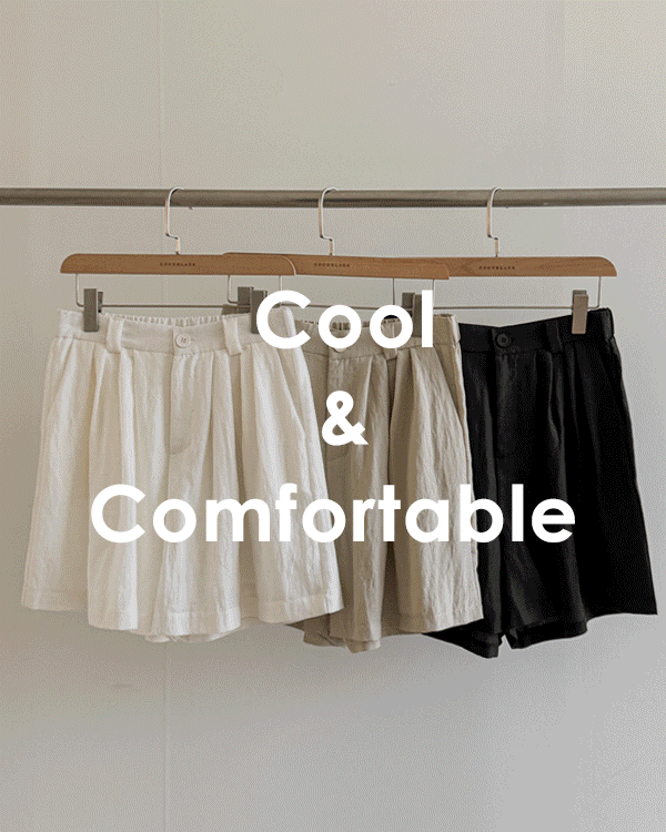 모모 핀턱 Shorts