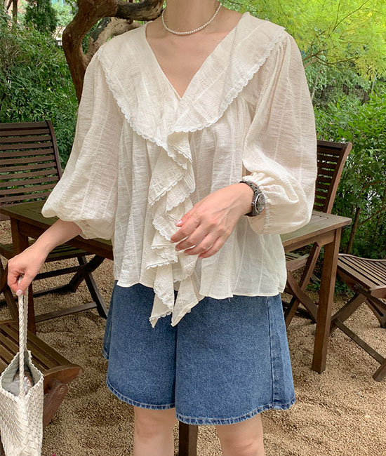 샤르망 Freel Blouse