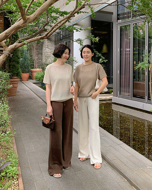 루이 홀가먼트 Short-sleeve Knit