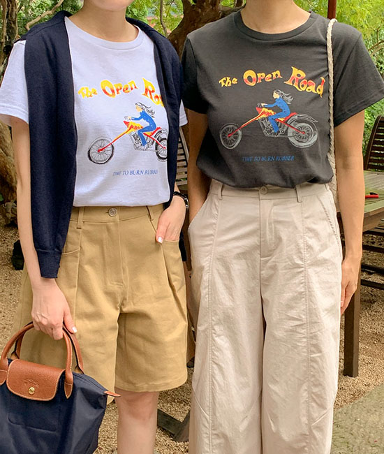바이크 Short T shirts