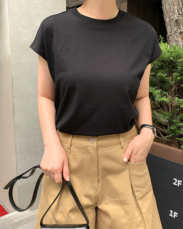 Essential Cap Sleeve Tee