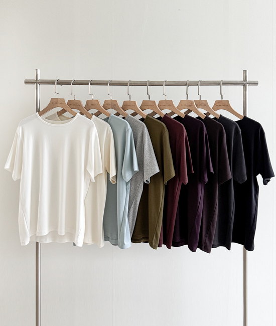 간절기 Basic Short T shirts