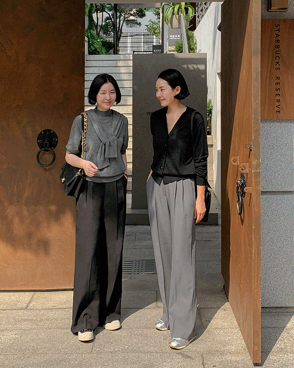 코코 핀턱 Slacks