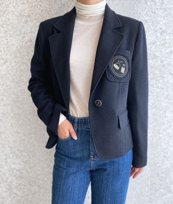 자수 Wool Jacket