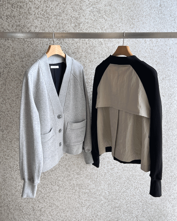 면 color combination Cardigan