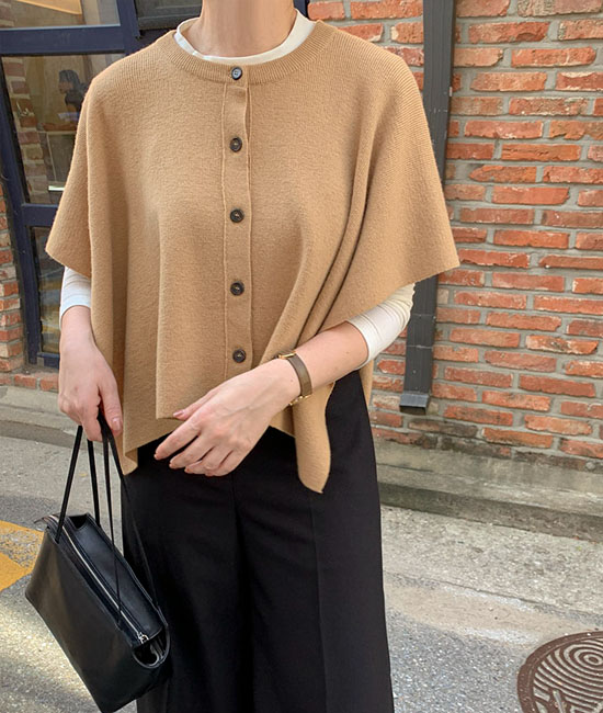 블랑 버튼 Poncho