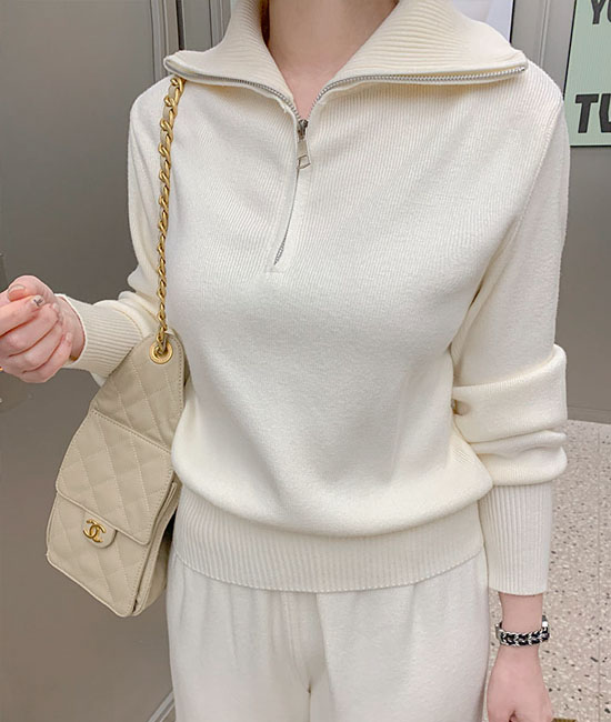 기획 반집업 Knit Set