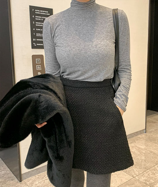 Every Wool Tencel Turtleneck